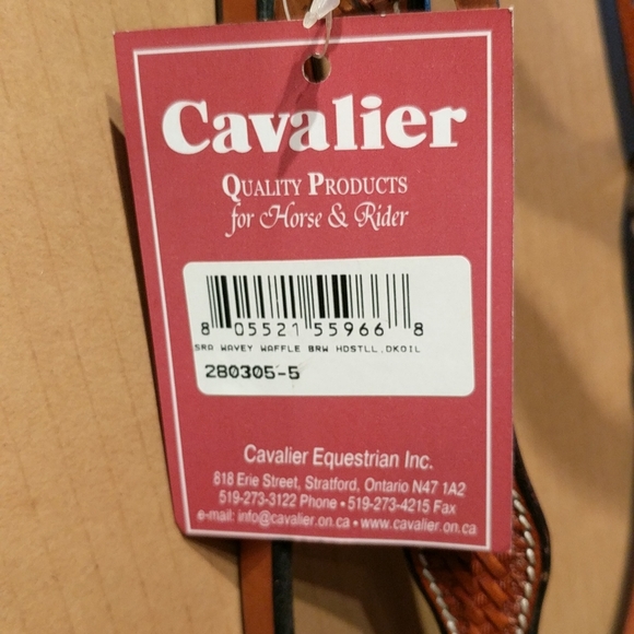 Wavy Waffle Headstall 🐎 - Picture 6 of 7